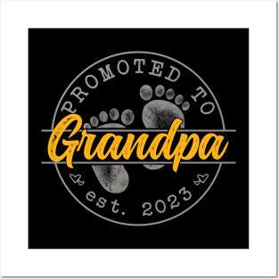 Promoted to Grandpa - Mothers Day 2023 Posters and Art